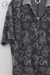 YANYAN KNITS 24 Autumn and Winter Linen Beach Shirt YYK-YYW24-1081-HUI Gray